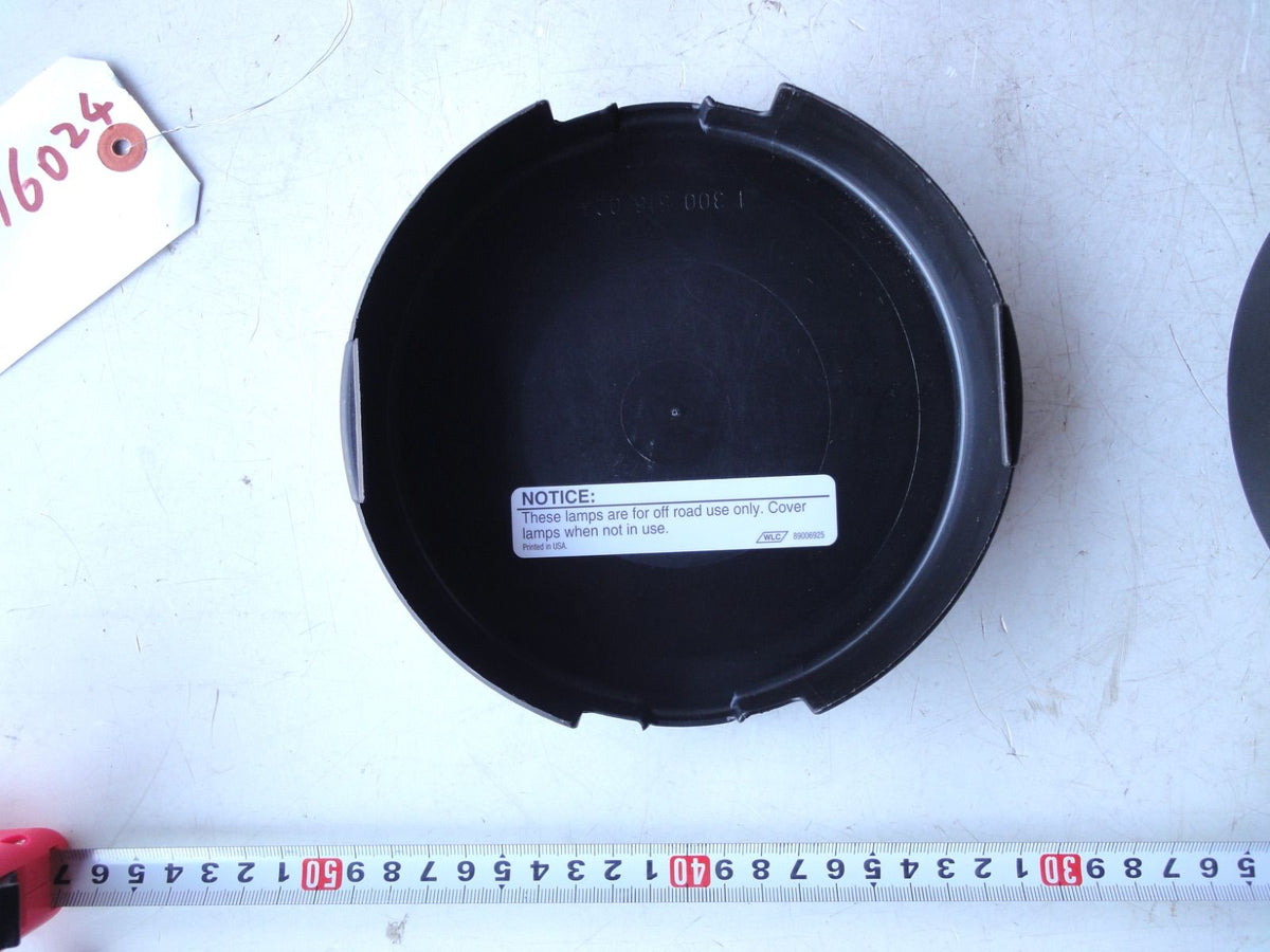 ハマー フォグ ランプ カバー キャップ ブラック Fog Light Cover Cap Black HUMMER 1300516024(5枚目)