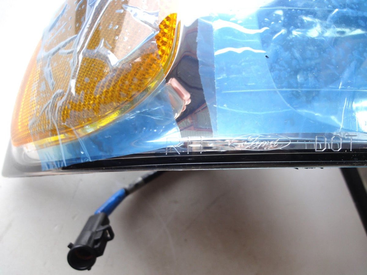 純正部品 98-02 RH リンカーン ナビゲーター ブラックウッド ヘッドランプ ヘッドライト Lincoln Navigator BLA(8枚目)