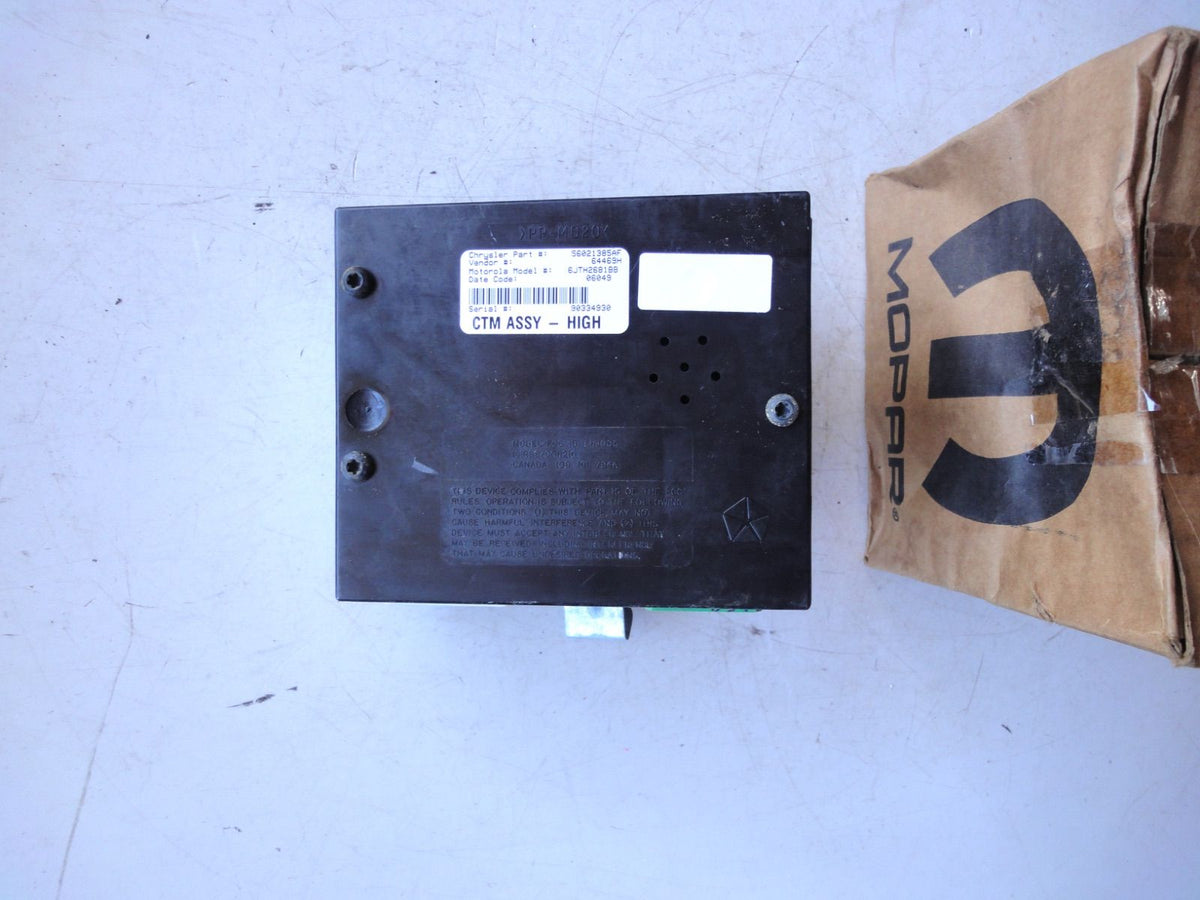 純正部品 99 ダッジ デュランゴ タイミング アラーム モジュール DODGE DURANGO Time And Alarm module 56021385AF