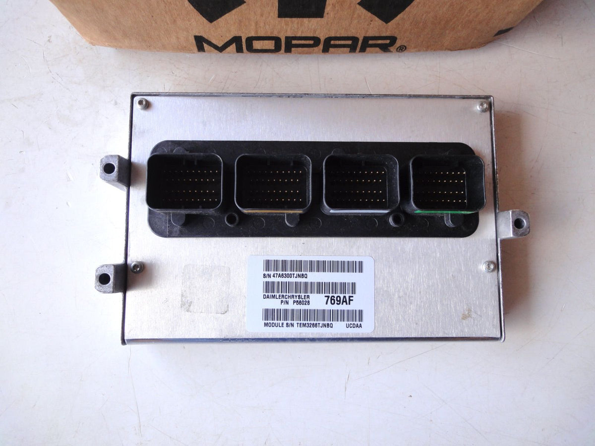 純正部品 03 ダッジ ラム 1500 DODGE RAM1500 エンジン コンピューター モジュール 56028769AF ENGINE COMPUTER MODULE