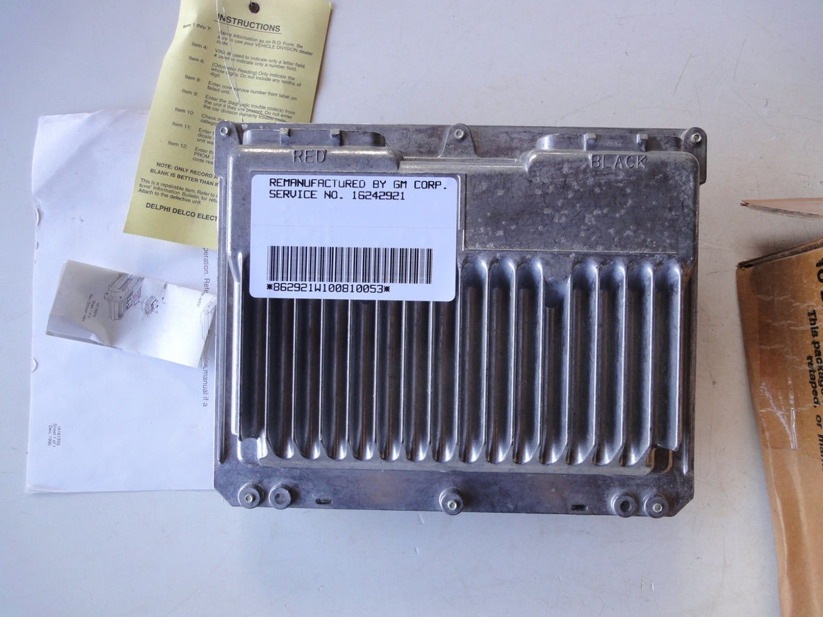 純正部品 97 ポンティアック ファイヤーバード シボレー カマロ エンジン コンピューター モジュール 16242921 engine computer module pontiac firebird chevrolet camaro
