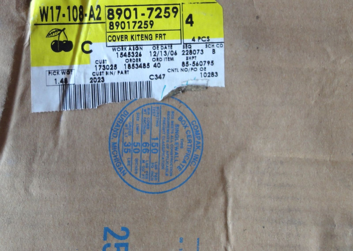 エンジン フロント タイミングカバー 89017259（7枚目）