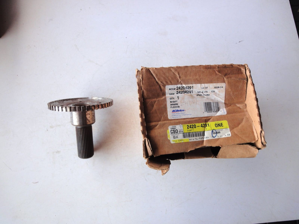 純正部品 97-06 4L80E 4L85E K1500 K2500 K3500 キャデラック エスカレード シボレー アバランチ サバーバン タホ シエラ ユーコン シルバラード アウトプット シャフト 24204291 Output Shaft 出力軸