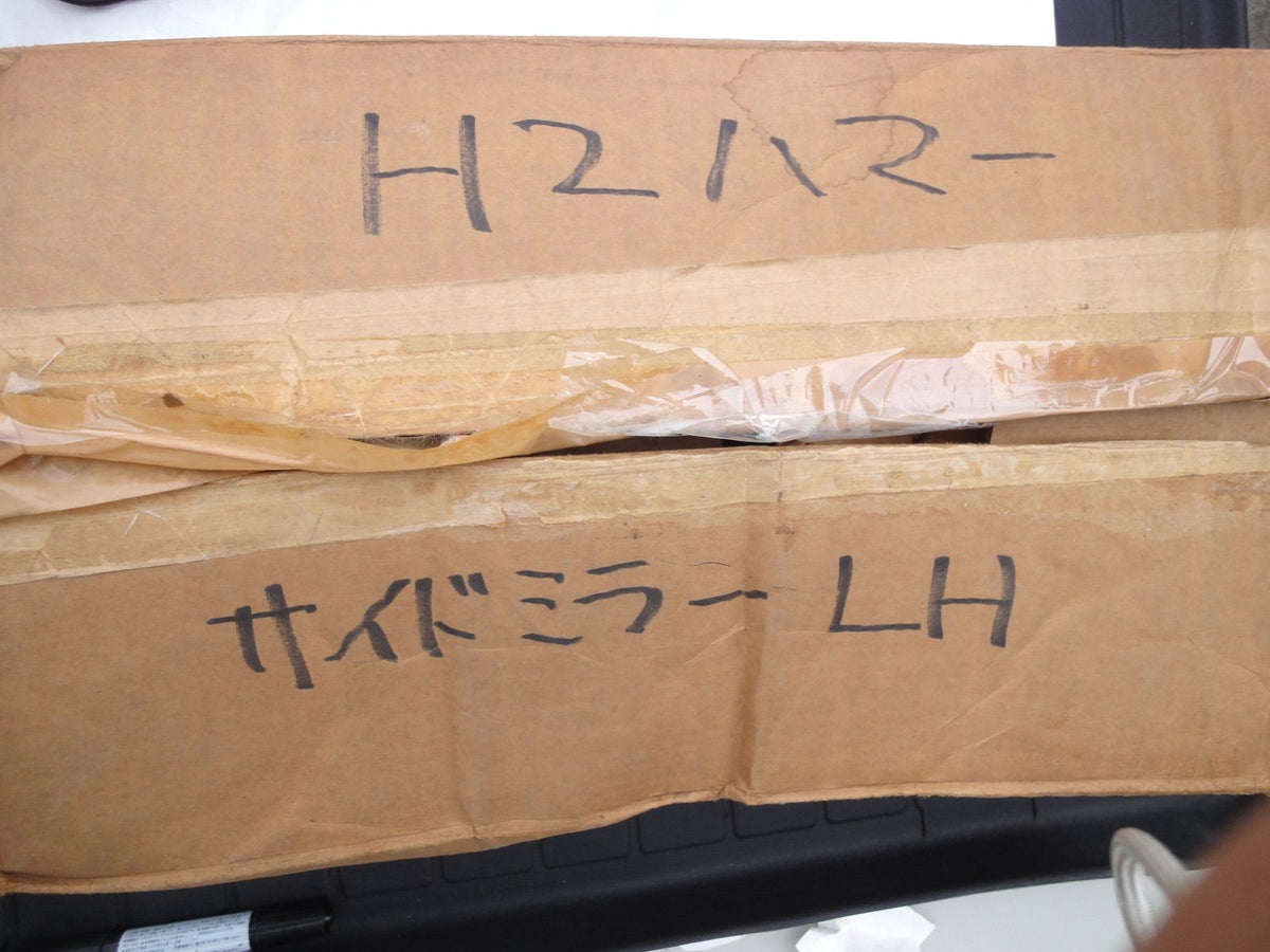 純正部品 03-07 左側 ハマー H2 ドア ミラー HUMMER H2 DOOR MIRROR LH（10枚目）