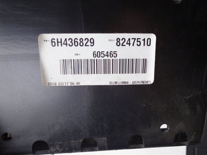 純正部品 05-07 ダッジ チャージャー マグナム インストルメント パネル ベゼル 6H436829 Dodge Charger/Mag（6枚目）
