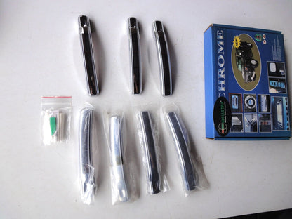 ハマー H2 ドア ハンドル カバー（クローム） DHC-HM30C DOOR HANDLE COVER HUMMER H2 CHROME （2枚目）