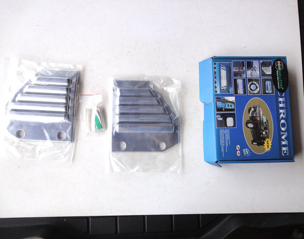 ハマー H2 フロントベント カバー（クローム）フロント サイド ベント カバー マーカー メッキ ライト VC-HM01F FRONT VENT COVER HUMMER H2 CHROME