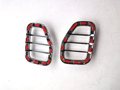 ハマー H3 サイドマーカー カバー SLR-HM22 HUMMER H3 SIDE MARKER COVER クロム CHROME（2枚目）