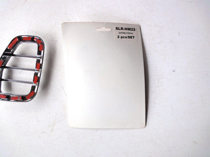 ハマー H3 サイドマーカー カバー SLR-HM22 HUMMER H3 SIDE MARKER COVER クロム CHROME（3枚目）