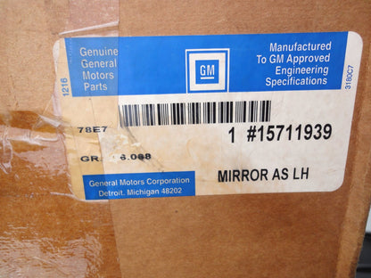 純正部品 88-98 左 15711939 door mirror ドア ミラー GMC Safari Chevrolet Astro（6枚目）