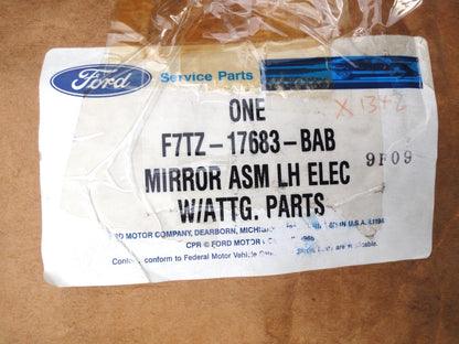 純正部品 92-97 左側 ドア ミラー door mirror F7TZ-17683-BAB フォード ブロンコ F150 ピックアップト（7枚目）