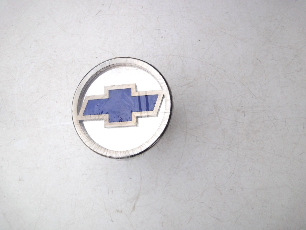 未開封 シボレー クローム トウ ヒッチ カバー Chrome Logo Tow Hitch Cover Plug Chevrolet 青色（2枚目）