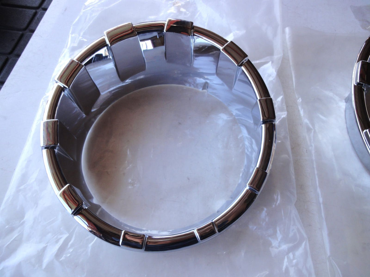 07y~ ジープ ラングラー クローム ヘッドランプ トリムリング 401270 CHROME TRIM HEAD LAMP RIM JEE（2枚目）