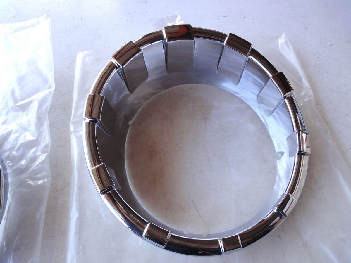07y~ ジープ ラングラー クローム ヘッドランプ トリムリング 401270 CHROME TRIM HEAD LAMP RIM JEE（3枚目）