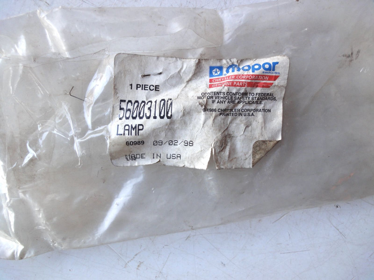 純正部品 87-95 フロント サイド マーカー ランプ ライト ジープ ラングラー YJ 56003100 Front Side Mark（5枚目）