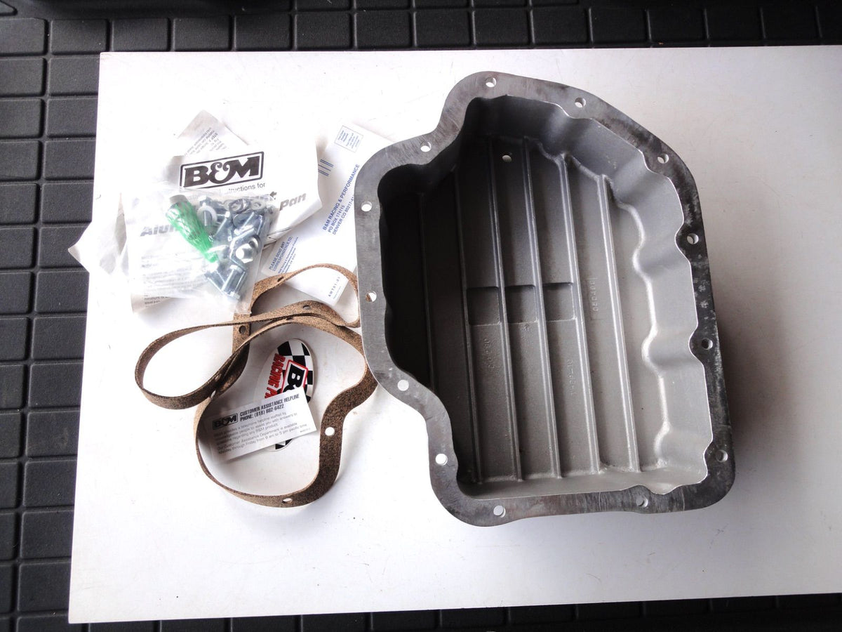 B&M 20280 キャデラック シボレー GMC ビュイック ポンティアック オールズモビル アルミ ディープ トランスミッション オイル（2枚目）