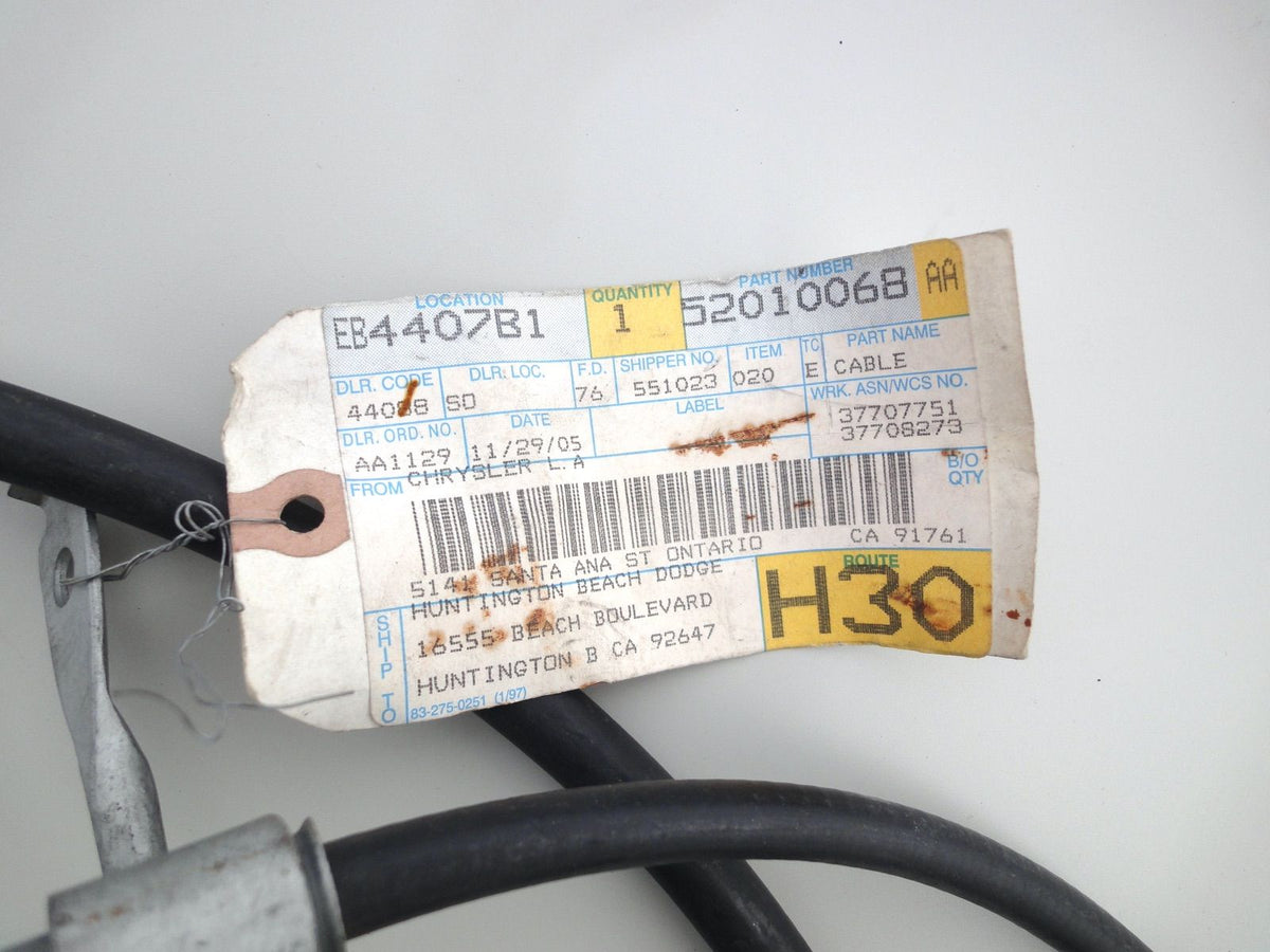 純正部品 02-08 ダッジ ラム 1500 Dodge Ram 1500 パーキング ブレーキ ケーブル Parking Brake Ca（5枚目）