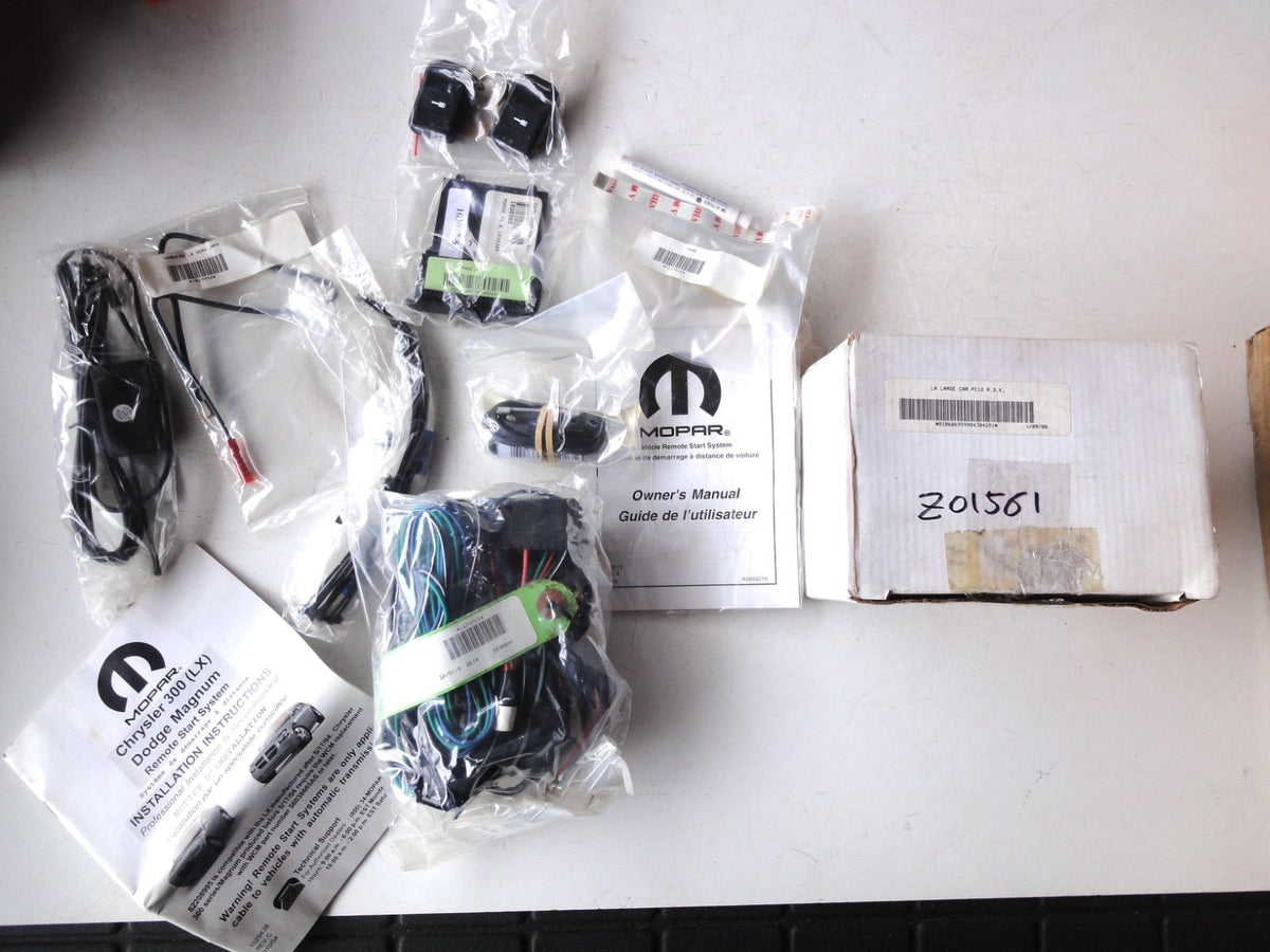 純正部品 07 クライスラー 300 ダッジ チャージャー マグナム リモート スタート 82208995AE Remote Start Install Chr