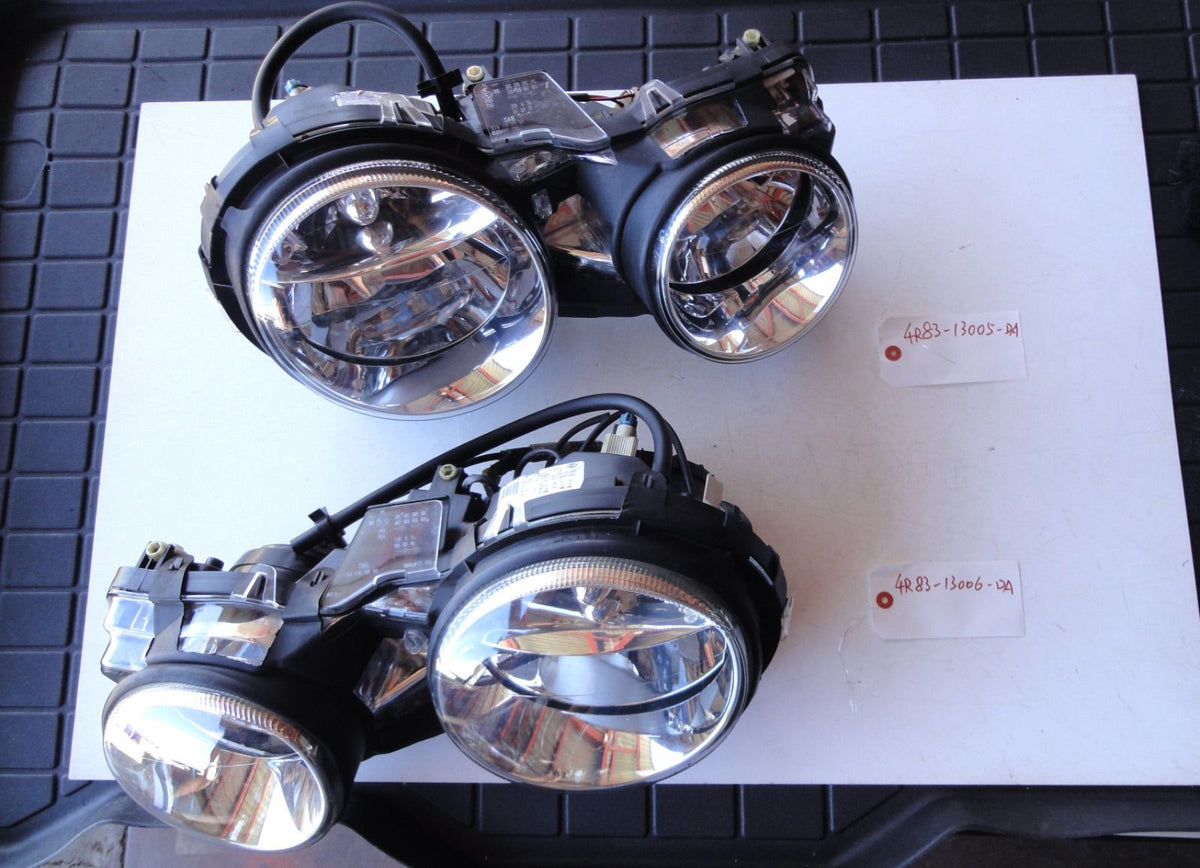 純正部品 04-08 ジャガー S タイプ ヘッドランプ ヘッドライト S-Type Jaguar headlamp headlight 4（9枚目）