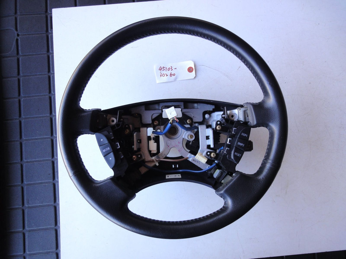 純正部品 ステアリング ハンドル ホイール トヨタ クラウン セルシオ レクサス LS430 Toyota Crown JZS171/JZS（2枚目）