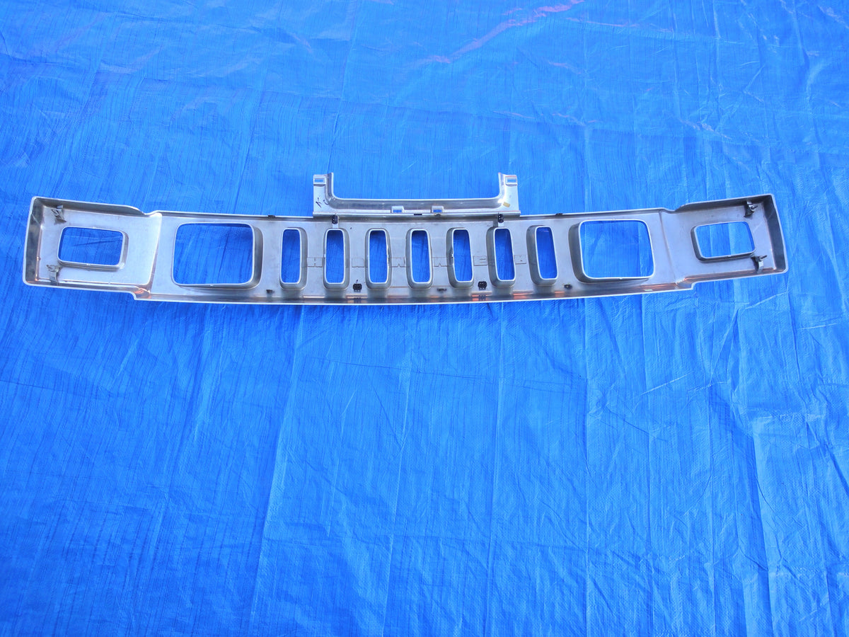 純正部品 ハマー H2 バンパー クローム グリル ラジエーター アッパー 15177227 hummer H2 bumper Chrome Grille Radiator Upper