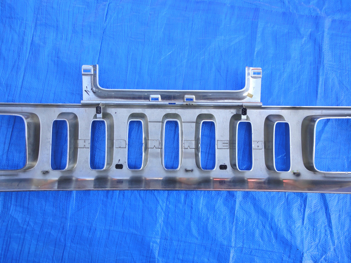 純正部品 ハマー H2 バンパー クローム グリル ラジエーター アッパー 15177227 hummer H2 bumper Chrome Grille Radiator Upper