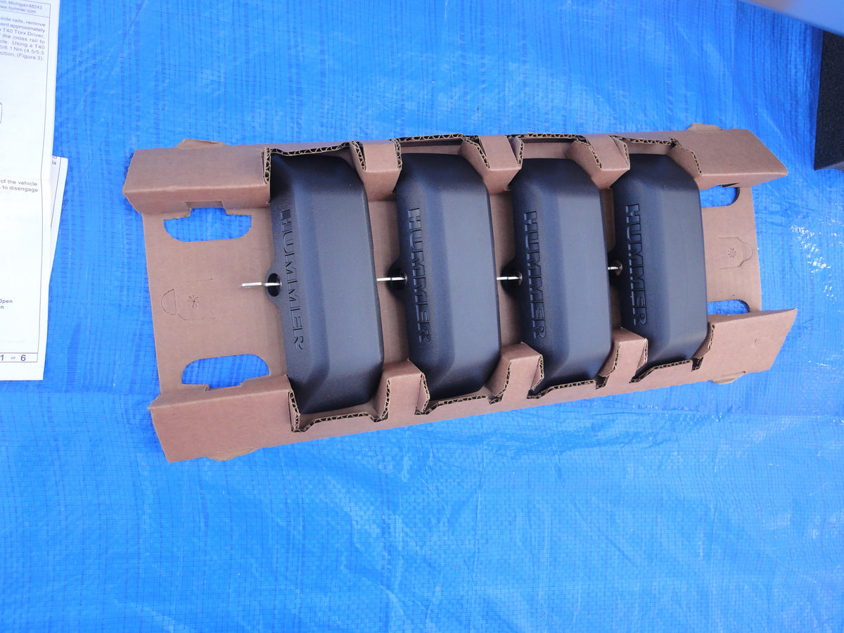 純正部品 06-10 ハマー H3  H3T ルーフ レール パッケージ 荷物 キャリア  12498493 Luggage Roof Rail Package Luggage Carrier  Hummer H3  H3T