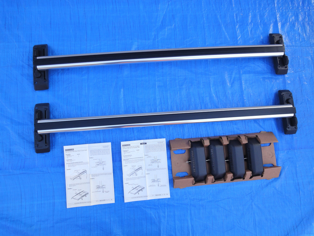 純正部品 06-10 ハマー H3  H3T ルーフ レール パッケージ 荷物 キャリア  12498493 Luggage Roof Rail Package Luggage Carrier  Hummer H3  H3T