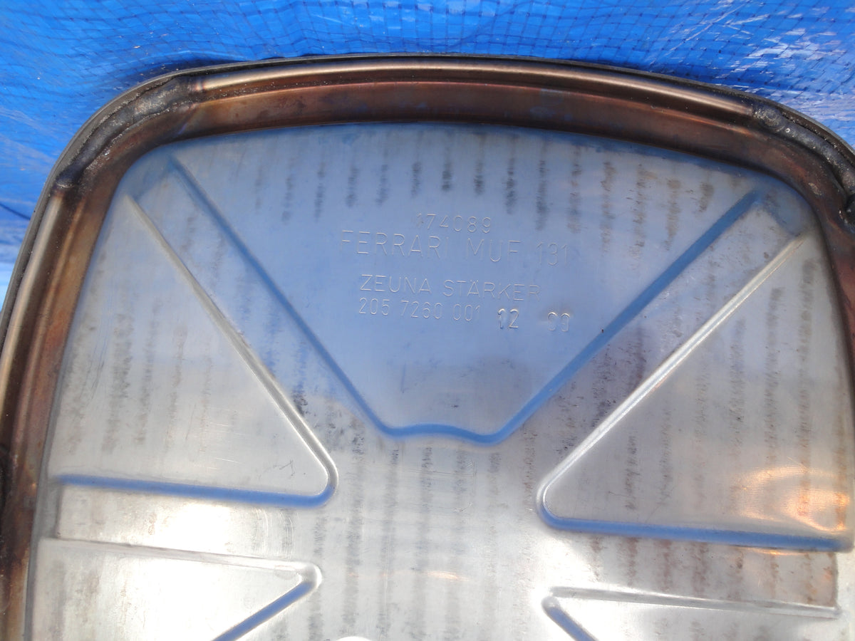 純正部品 99-05 フェラーリ F360 エキゾースト マフラー 360 スパイダー モデナ  Exhaust Muffler  Ferrari 360 Spider Modena MUF131  2057260001 17408g