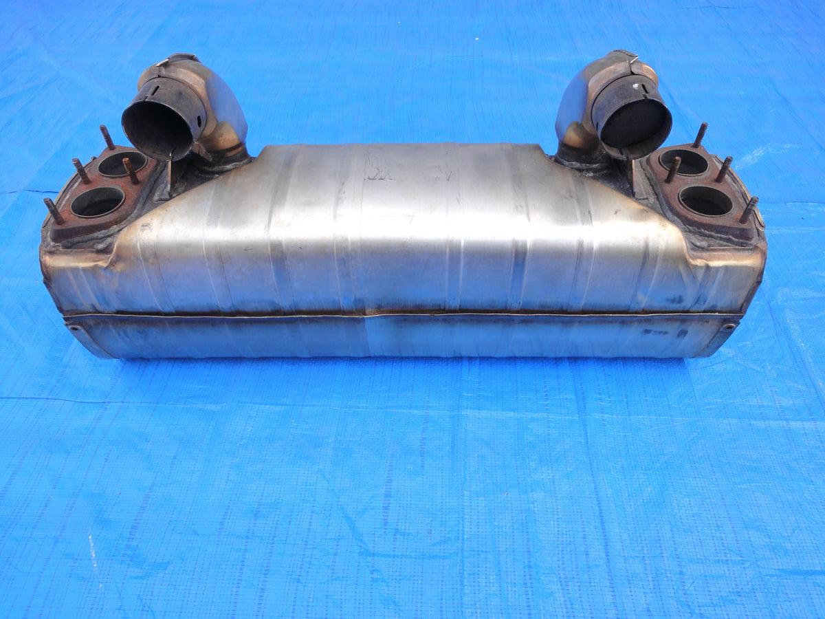 純正部品 99-05 フェラーリ F360 エキゾースト マフラー 360 スパイダー モデナ  Exhaust Muffler  Ferrari 360 Spider Modena MUF131  2057260001 17408g