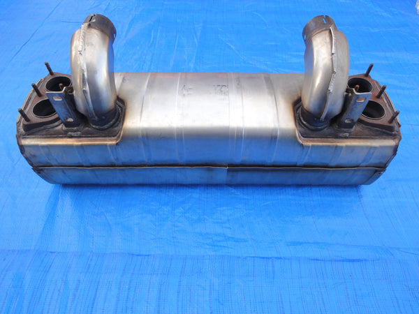 純正部品 99-05 フェラーリ F360 エキゾースト マフラー 360 スパイダー モデナ  Exhaust Muffler  Ferrari 360 Spider Modena MUF131  2057260001 17408g